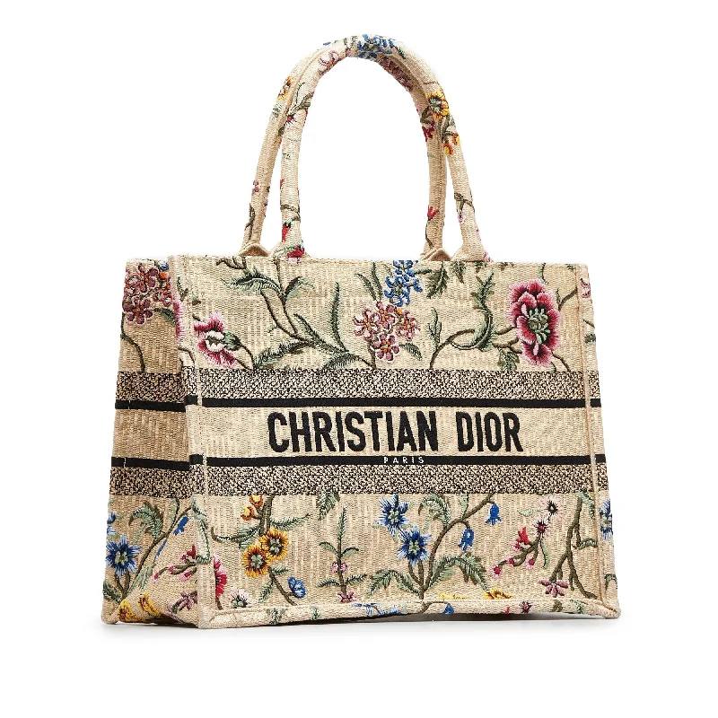 Versatile Bags That Suit Any Outfit Or Event DIOR Medium Petite Fleurs Raffia Book Tote Tote Bag