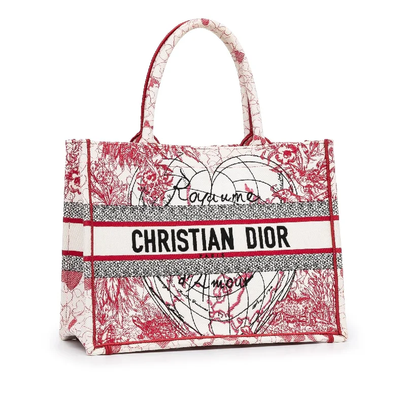 Everyday Bags For Work, School, Or Errands Dior Medium Royaume d'Amour Book Tote (SHG-ZUx1o1)