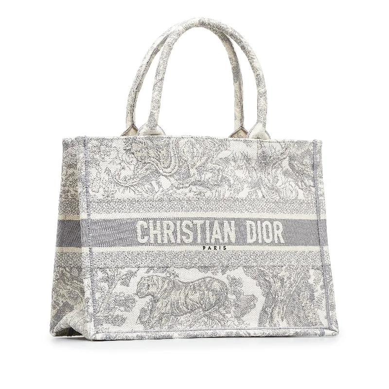 Functional Bags For Busy Moms And Dads DIOR Medium Toile de Jouy Book Tote Tote Bag