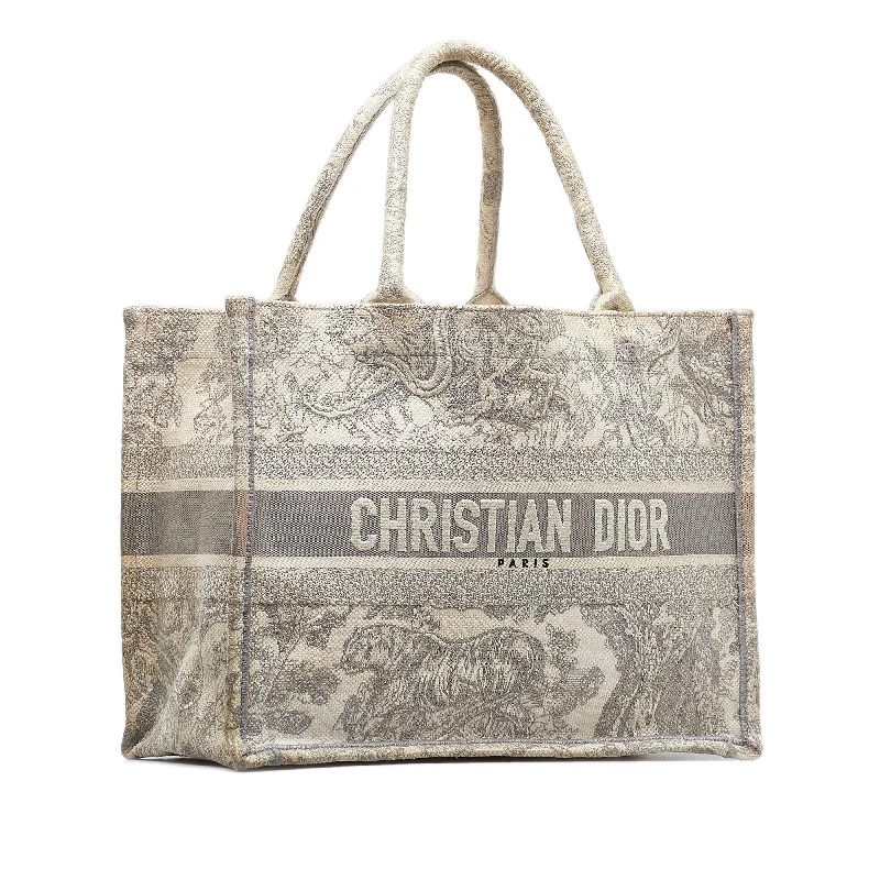 Stylish Bags For Fashion Influencers And Bloggers DIOR Medium Toile de Jouy Book Tote Tote Bag