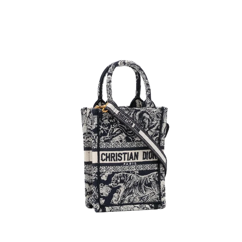 Elegant Bags For Formal Events And Luxury Occasions Dior Mini Book Tote Phone Bag (SHG-bEDNLG)