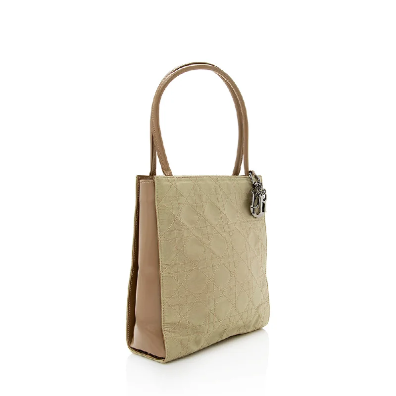Edgy Bags For Bold And Daring Fashionistas Dior Vintage Satin Mini Tote (SHF-17960)