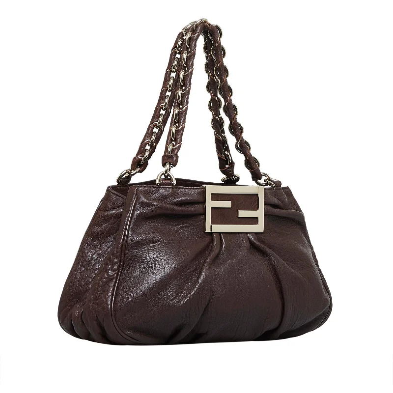 Party Bags For New Year's Eve And Special Occasions Fendi Mia Chain Tote (SHG-qUhXQS)