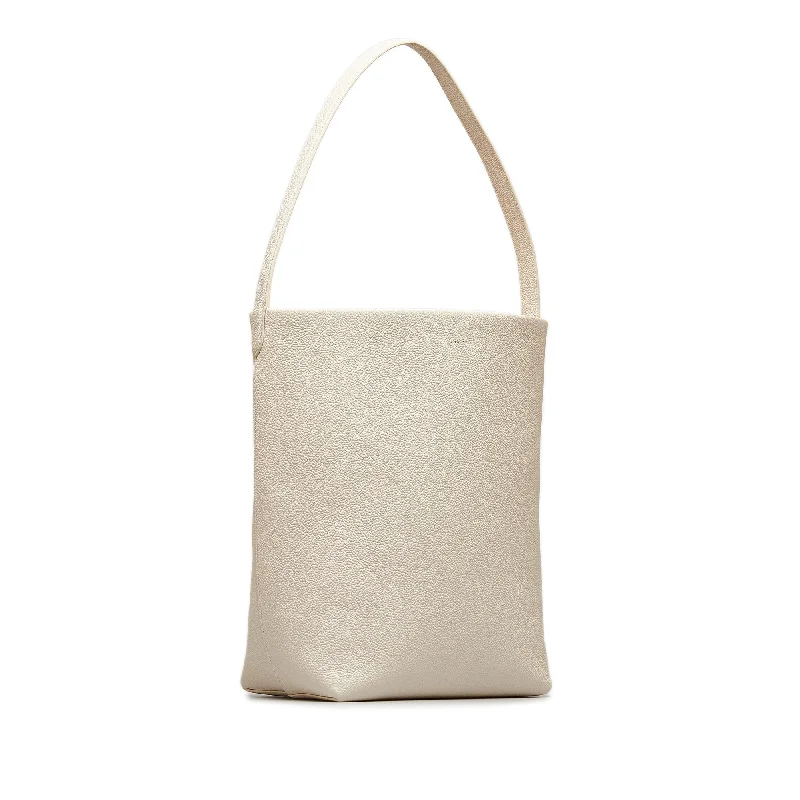 Urban Bags For City Life And Streetwear Fashion Gray The Row Medium N/S Leather Park Tote