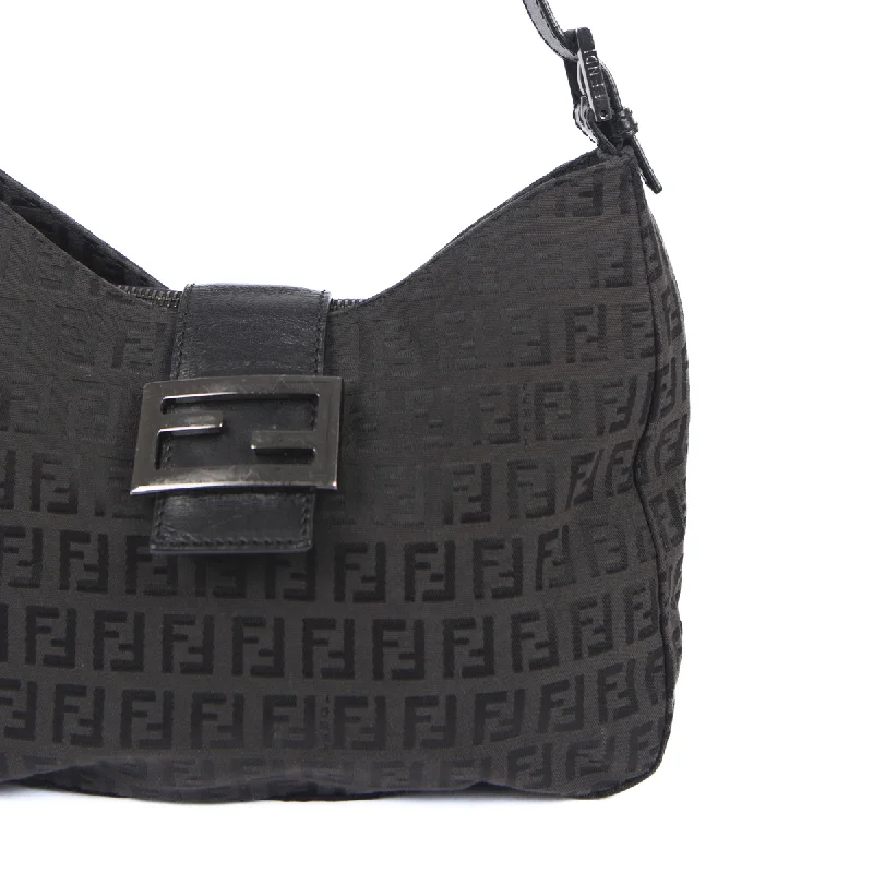 Luxury Bags With Premium Materials And Craftsmanship Fendi Zucchino Small Hobo Bag