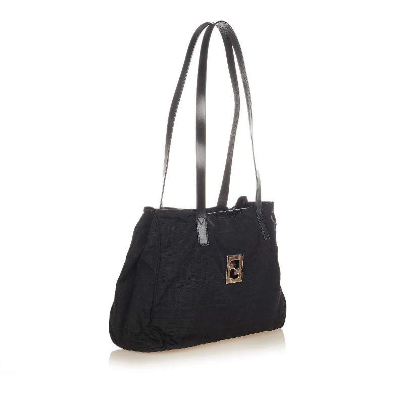 Stylish And Affordable Bags For Every Occasion Fendi Zucca Nylon Tote Bag (SHG-25922)