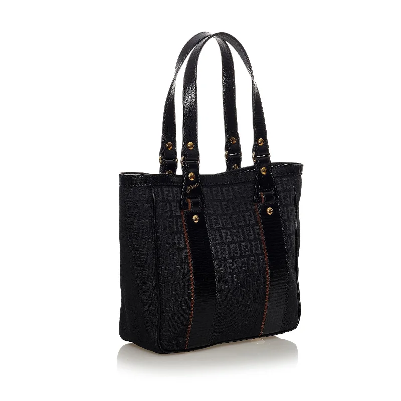 Designer-Inspired Bags At Budget-Friendly Prices Fendi Zucchino Canvas Tote Bag (SHG-33449)