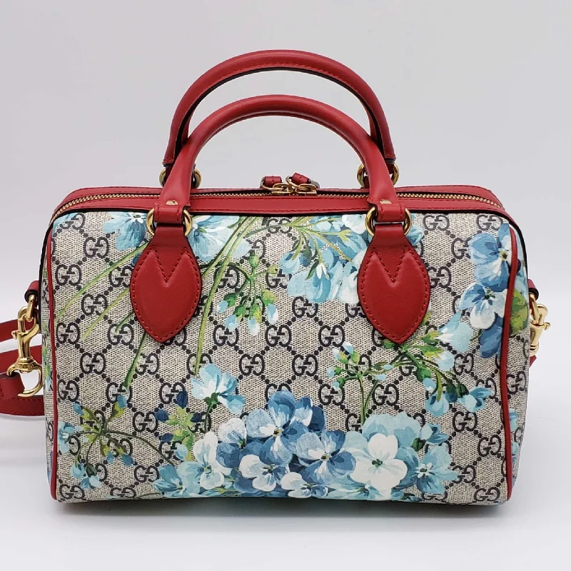 Bags With Limited-Time Deals Gucci Blooms Boston Canvas Crossbody Bag