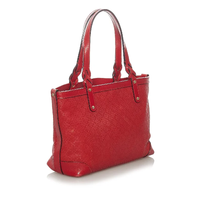 Eco-Friendly And Discounted Bags Gucci Diamante Craft Leather Tote Bag (SHG-37605)