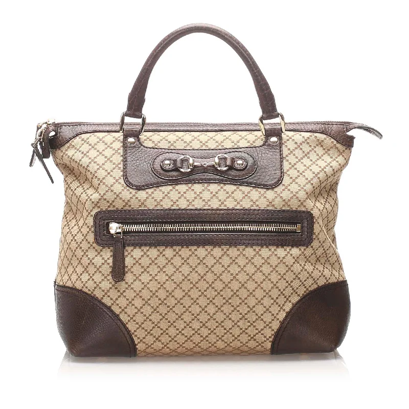 High-Quality Bags On Flash Sale Gucci Diamante Horsebit Catherine Tote Bag (SHG-10729)