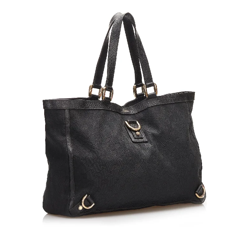 Affordable Bags For Budget Shoppers Gucci GG Canvas Abbey D- Ring Tote Bag (SHG-j3ZbIL)