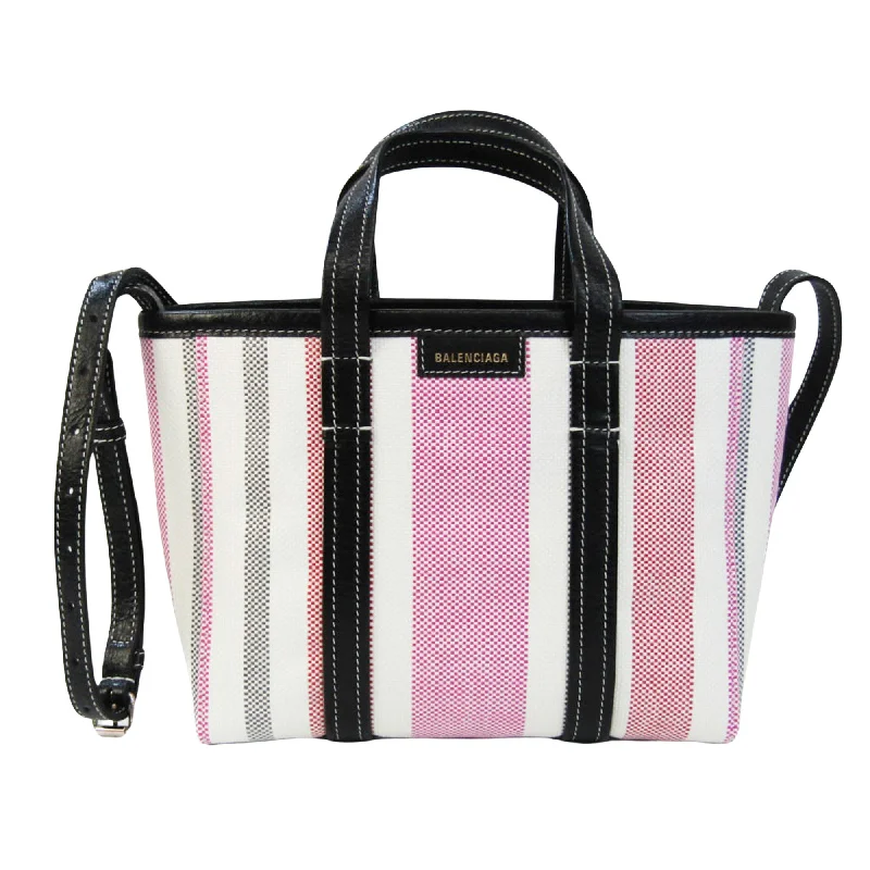 Luxury Bags With Premium Materials And Craftsmanship Balenciaga Barbes  Leather Tote Bag (Pre-Owned)