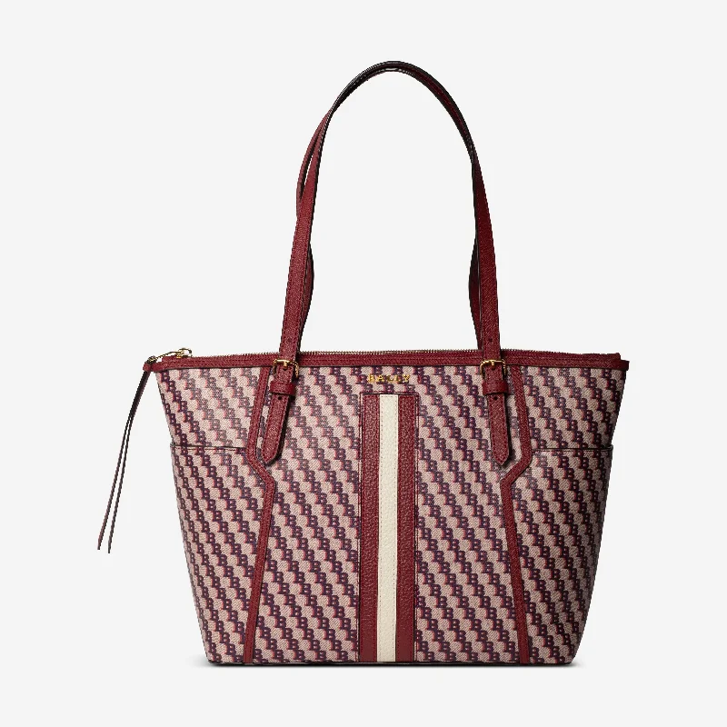 Sporty Bags For Active And Athletic Lifestyles Bally Samirah Ladies 6232740 Multired Textile Tote Bag