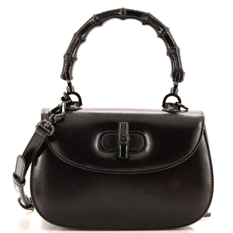 Handbag For Women Bamboo 1947 Top Handle Bag Leather Small