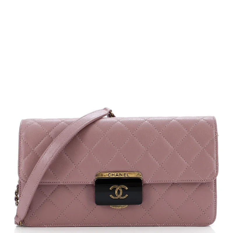 Discounted Designer Bags For Clearance Sale Beauty Lock Flap Bag Quilted Sheepskin Medium