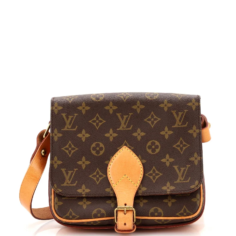 Rustic Bags For Outdoor And Nature-Inspired Looks Cartouchiere Handbag Monogram Canvas MM