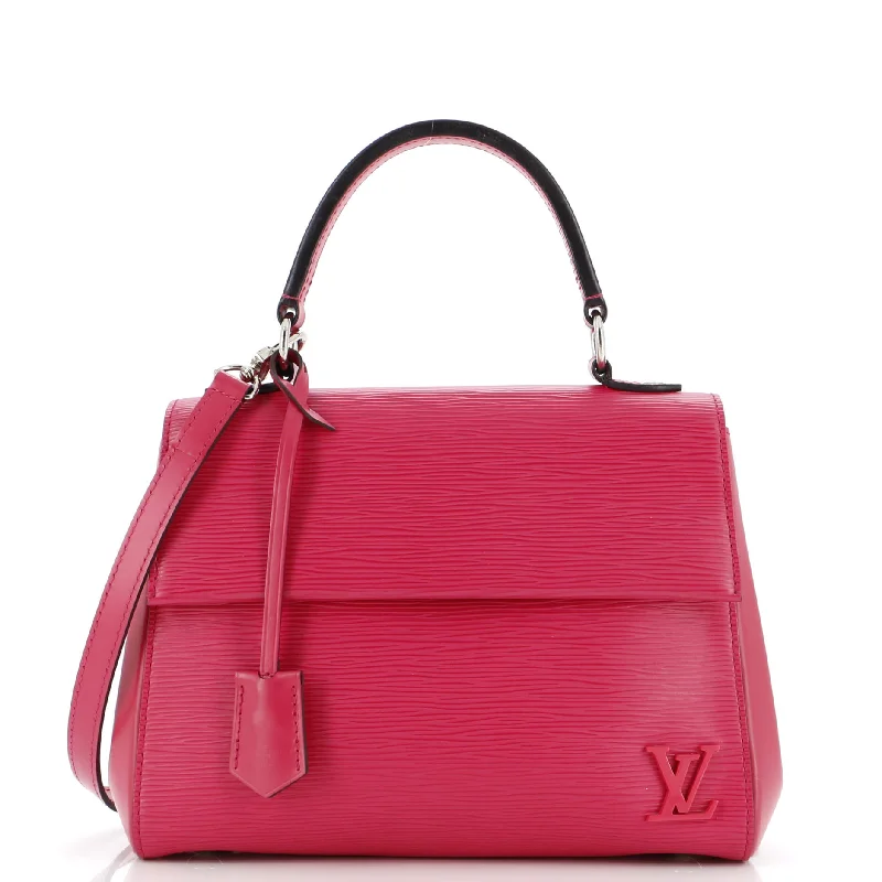 Holiday Gift Bags For Christmas Cluny Top Handle Bag Epi Leather BB
