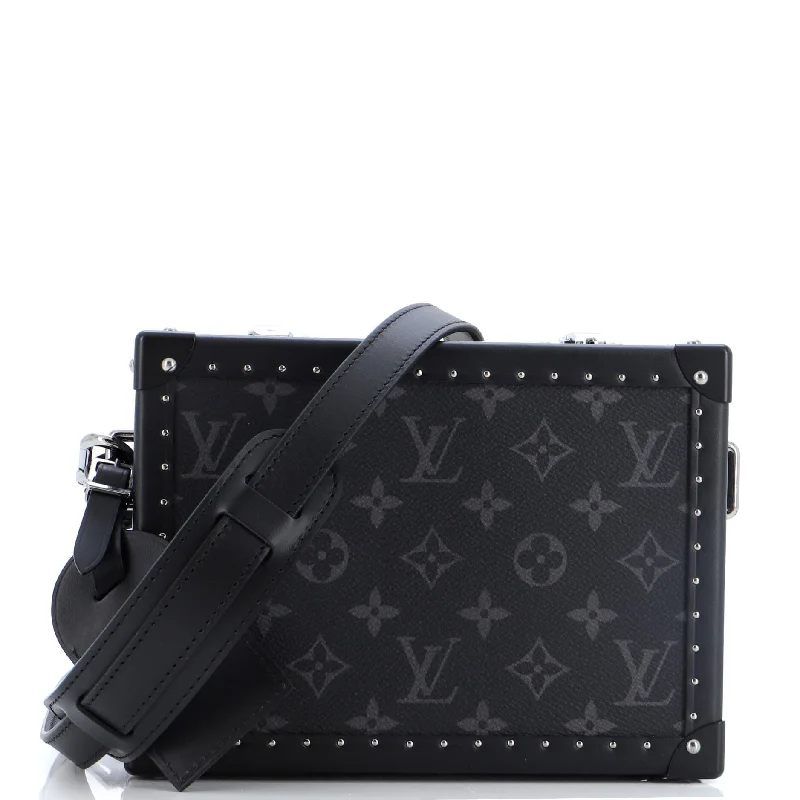 Uxury Designer Handbag Brands Clutch Box Bag Monogram Eclipse and Leather