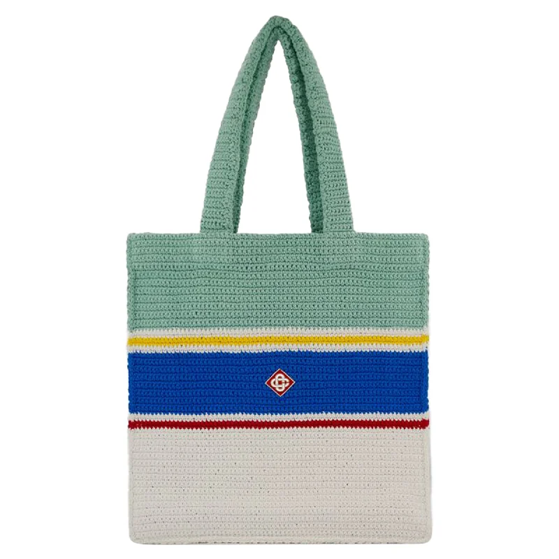 Scratch-Resistant And Luxury Sale Bags Crochet Shopper Bag - Casablanca - Cotton - Multicolor