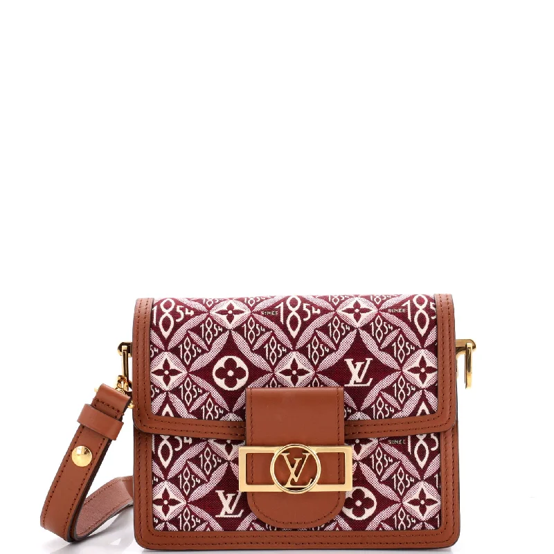 Odor-Resistant And Budget Bags Dauphine Shoulder Bag Limited Edition Since 1854 Monogram Jacquard Mini