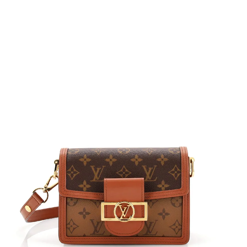 Limited-Time Offers On Trendy And Stylish Bags Dauphine Shoulder Bag Reverse Monogram Canvas Mini
