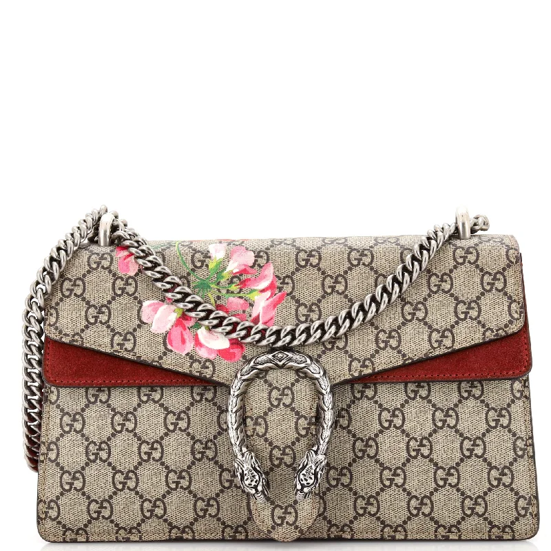 Cozy Handbags With Clearance Prices Dionysus Bag Blooms Print GG Coated Canvas Small