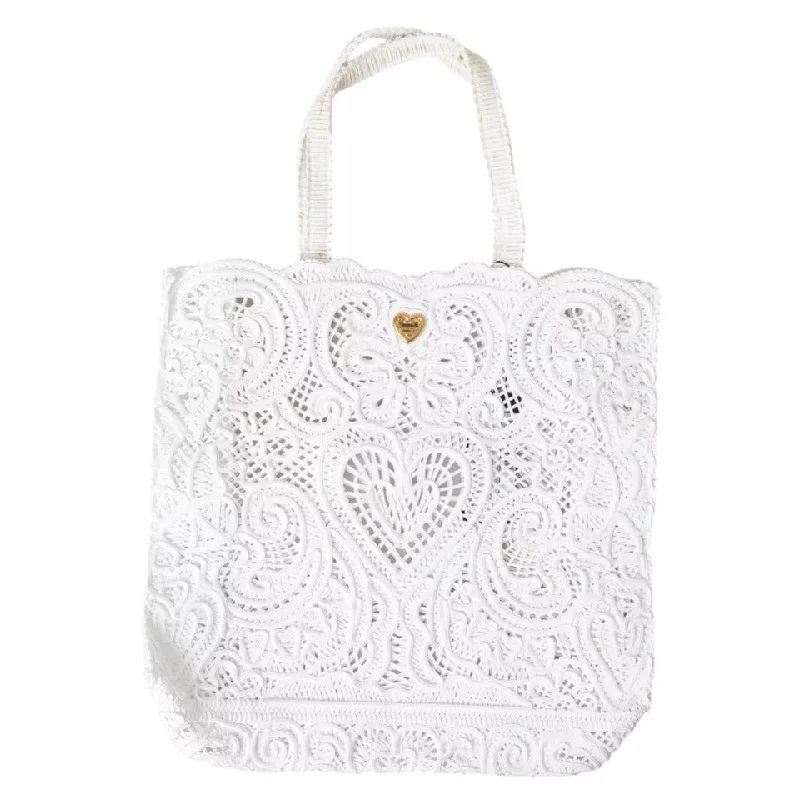Seasonal Clearance Bags For Summer Dolce & Gabbana  Cordonetto Lace Beatrice Tote Women's Bag (Pre-Owned)
