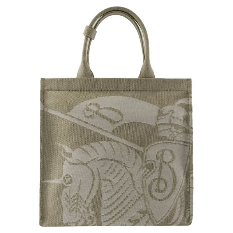 Luxurious Bags With Limited-Time Offers Ekd Shopper Bag - Burberry - Cotton - Beige