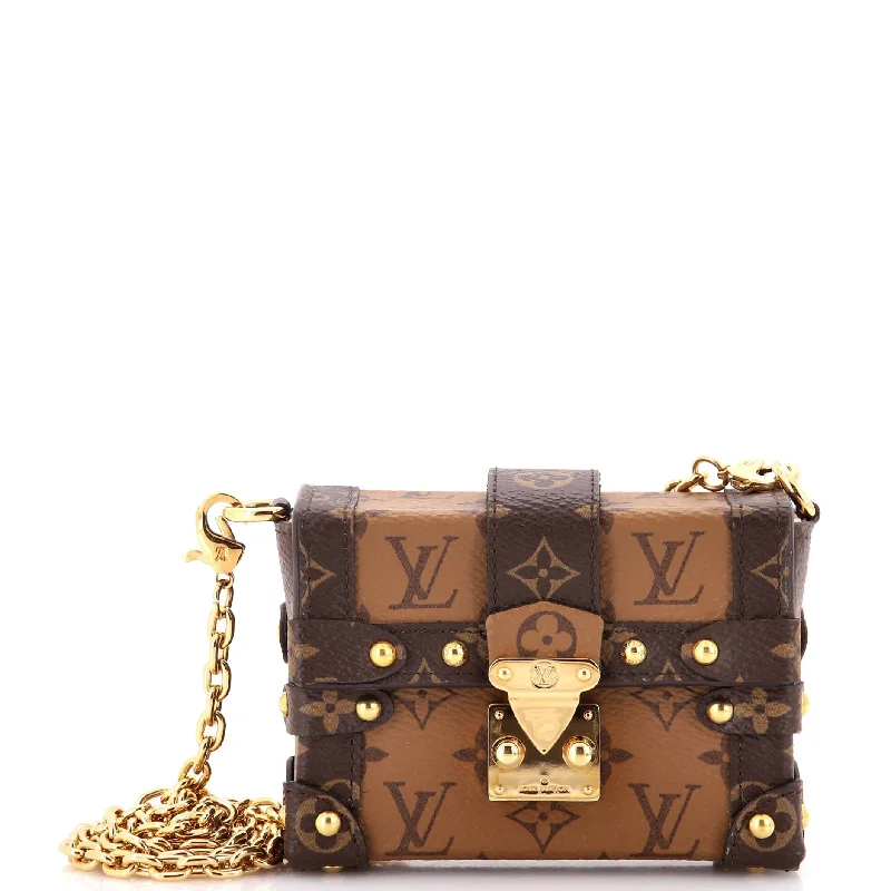 Vintage-Inspired Essential Trunk NM Reverse Monogram Canvas