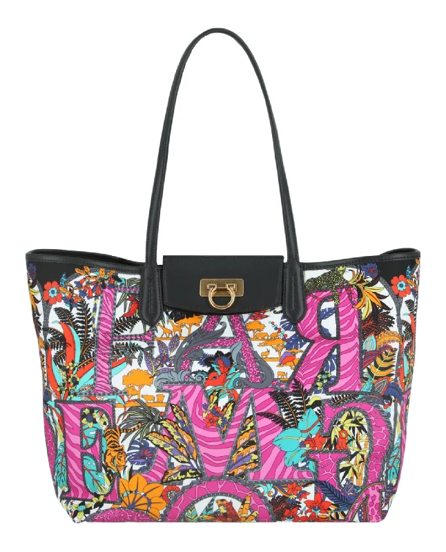 Bags For Sporty And Athletic Styles Gancini Graphic Print Tote Bag