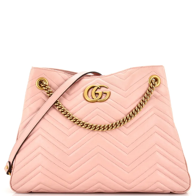 Bags With Seasonal Sales GG Marmont Chain Shoulder Bag Matelasse Leather