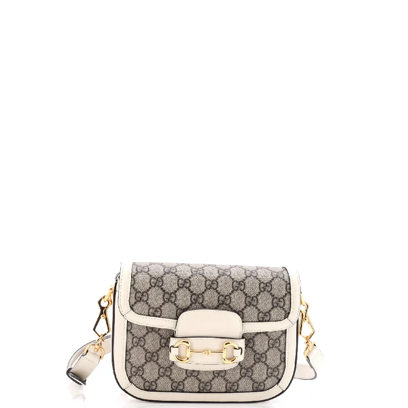 Discounted Designer Bags For Clearance Sale Horsebit 1955 Shoulder Bag GG Coated Canvas Mini