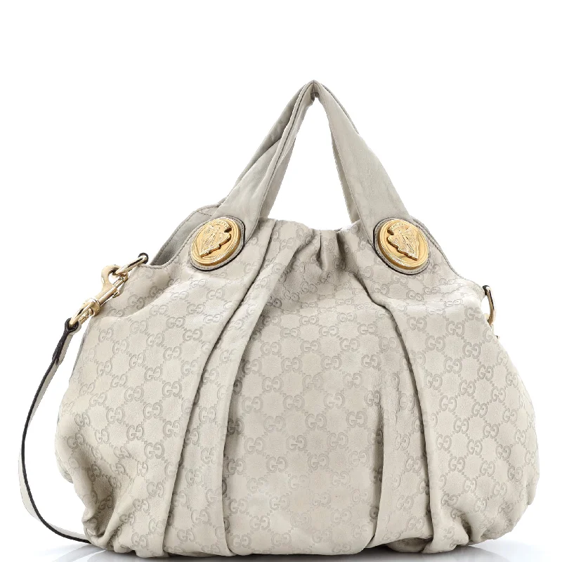 Lightweight Bags With Clearance Prices Hysteria Convertible Top Handle Bag Guccissima Leather Large