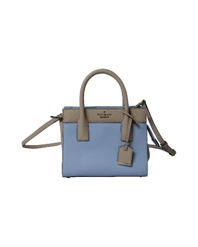 Black Friday Deals On Stylish Handbags Kate Spade Cameron Street Mini Candace Satchel Bag in Light Blue Leather