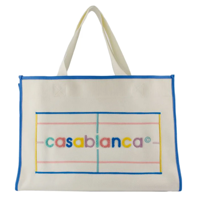 Stylish And Affordable Bags For Every Occasion Knit Shopper Bag - Casablanca - Synthetic - Yellow
