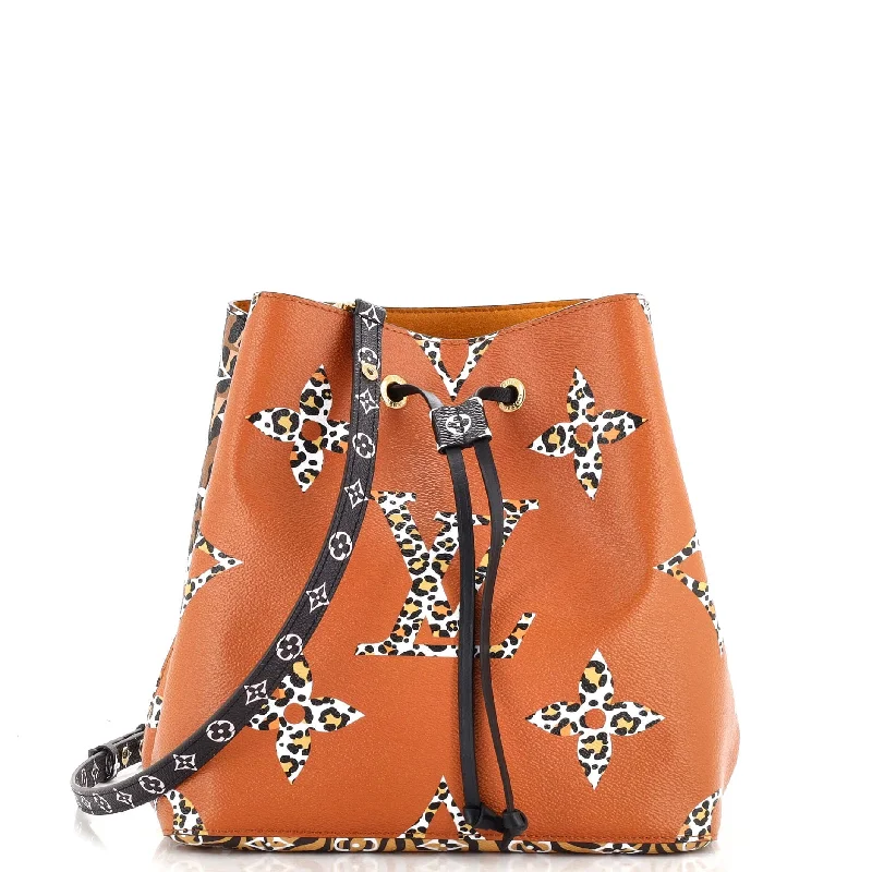 Seasonal Clearance Bags For Summer NeoNoe Handbag Limited Edition Jungle Monogram Giant