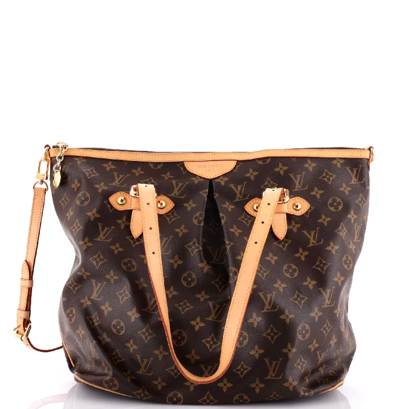 Lightweight And Functional Bags For Travel And Work Palermo Handbag Monogram Canvas GM