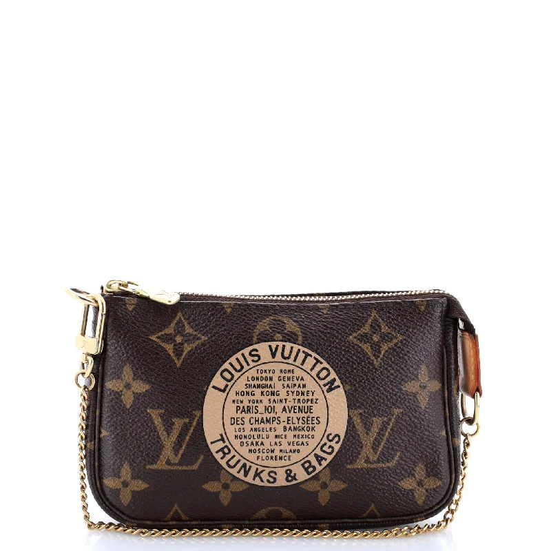 Bags For College Students On A Budget Pochette Accessoires Limited Edition Monogram Canvas Mini