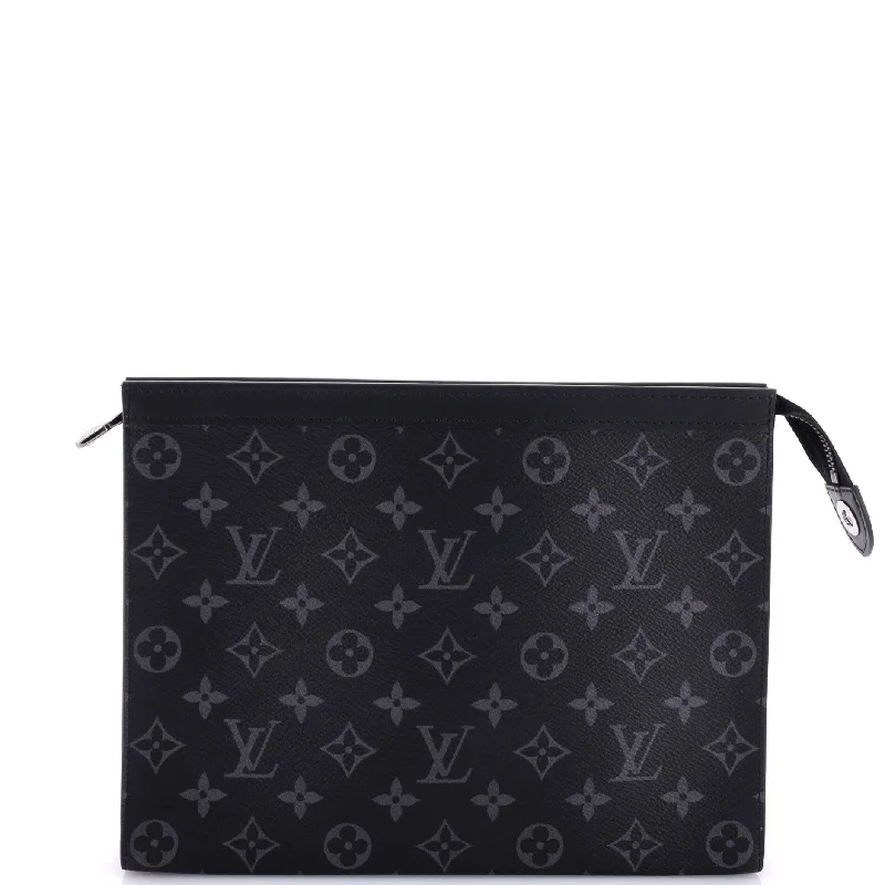 Edgy Bags For Bold And Daring Fashionistas Pochette Voyage Monogram Eclipse Canvas MM