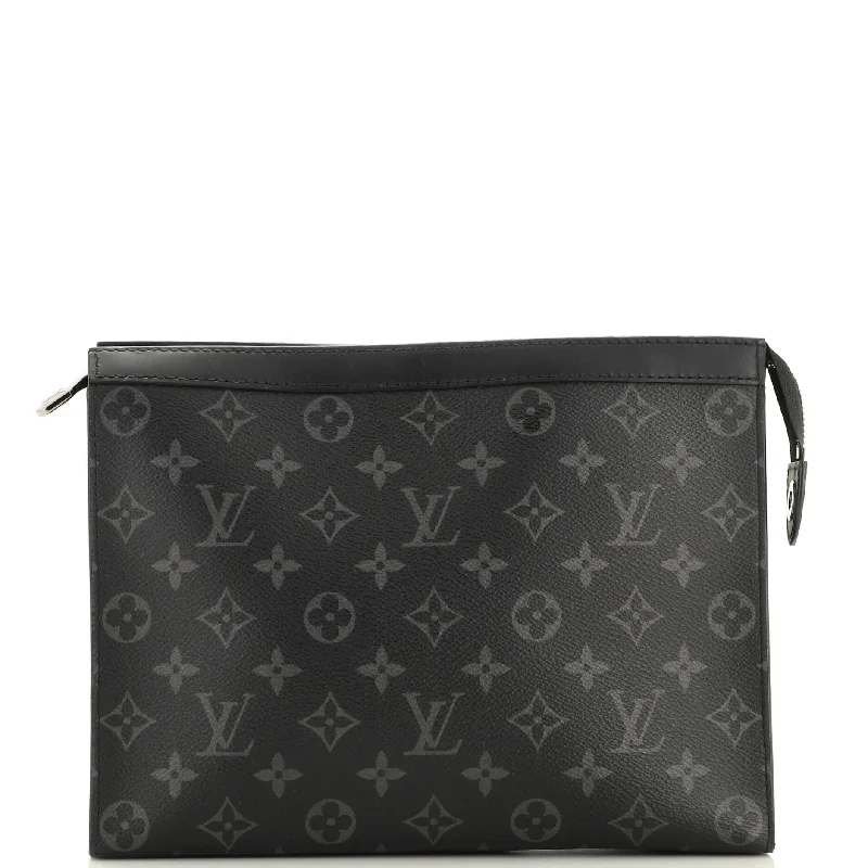 Bags For Free-Spirited And Artistic Styles Pochette Voyage Monogram Eclipse Canvas MM