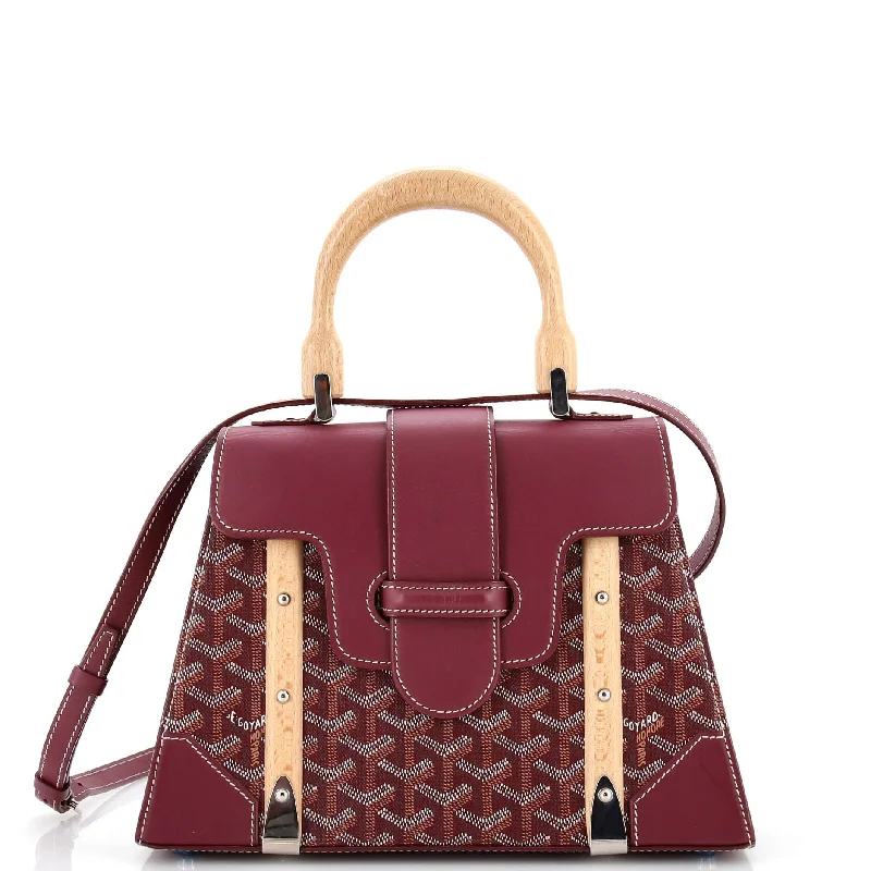 Stylish Bags For Fashion Bloggers With Promotions Saigon Top Handle Bag Coated Canvas with Leather PM