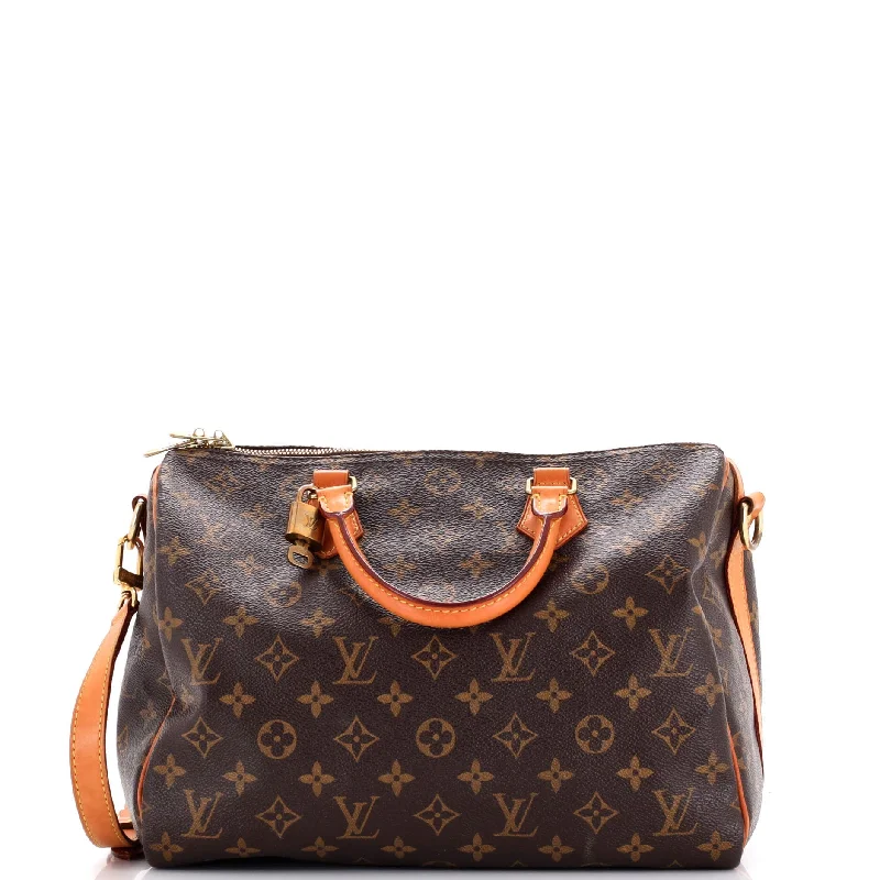Minimalist Bags For Clean And Modern Aesthetics Speedy Bandouliere Bag Monogram Canvas 30