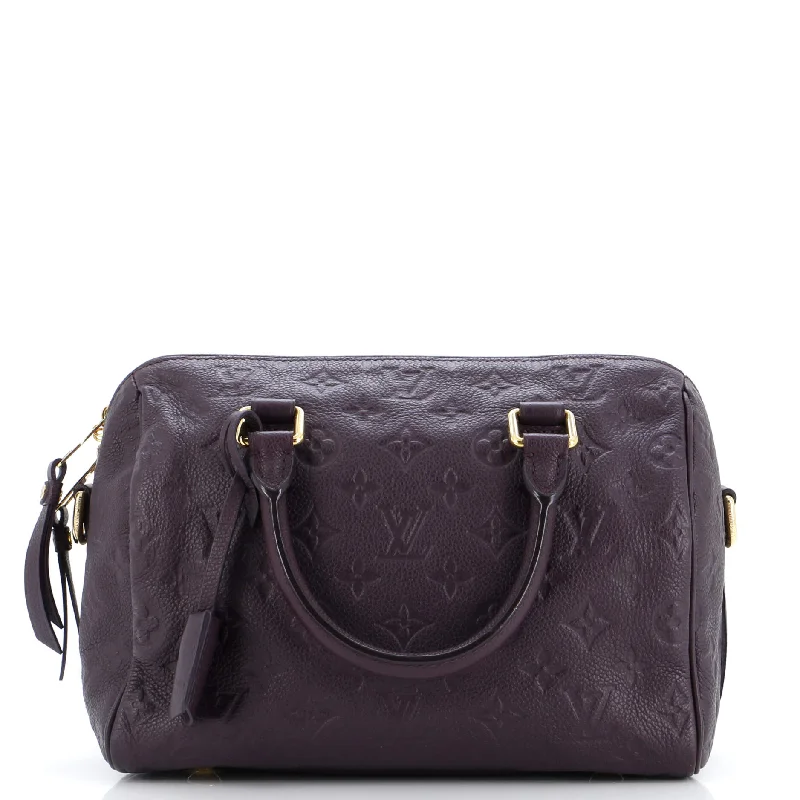 Affordable Bags For College Students On Sale Speedy Bandouliere Bag Monogram Empreinte Leather 25