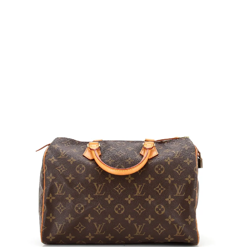 Bags For Personalized Gifts Speedy Handbag Monogram Canvas 30
