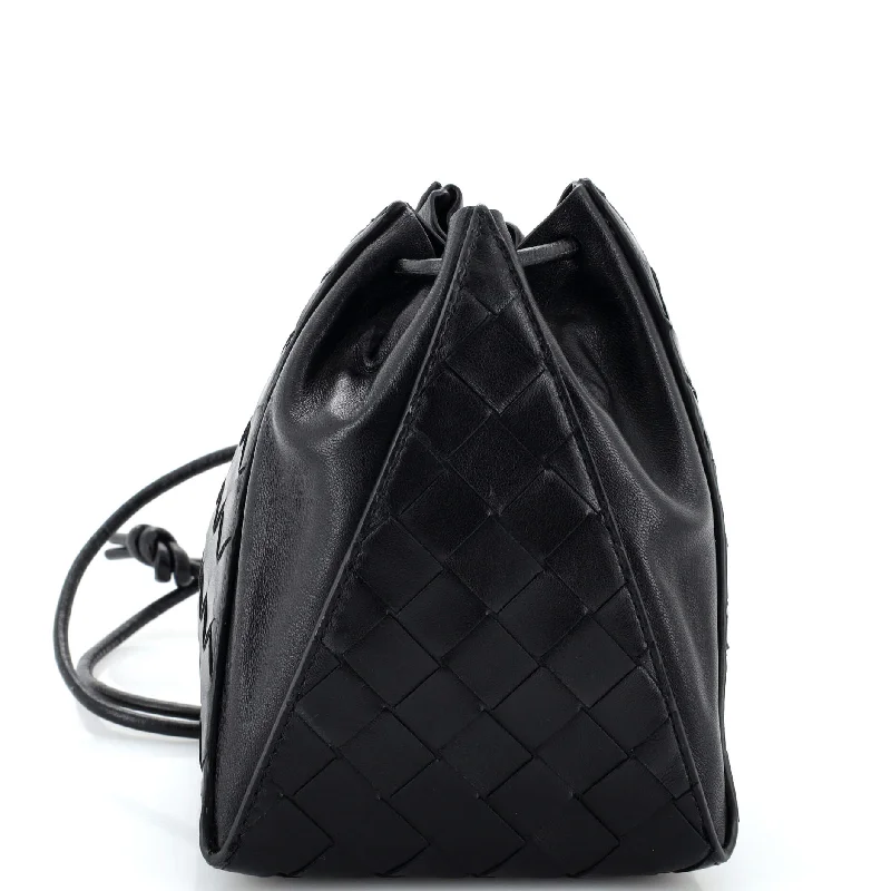Bags For Free-Spirited And Artistic Styles The Knot Shoulder Bag Intrecciato Nappa Mini