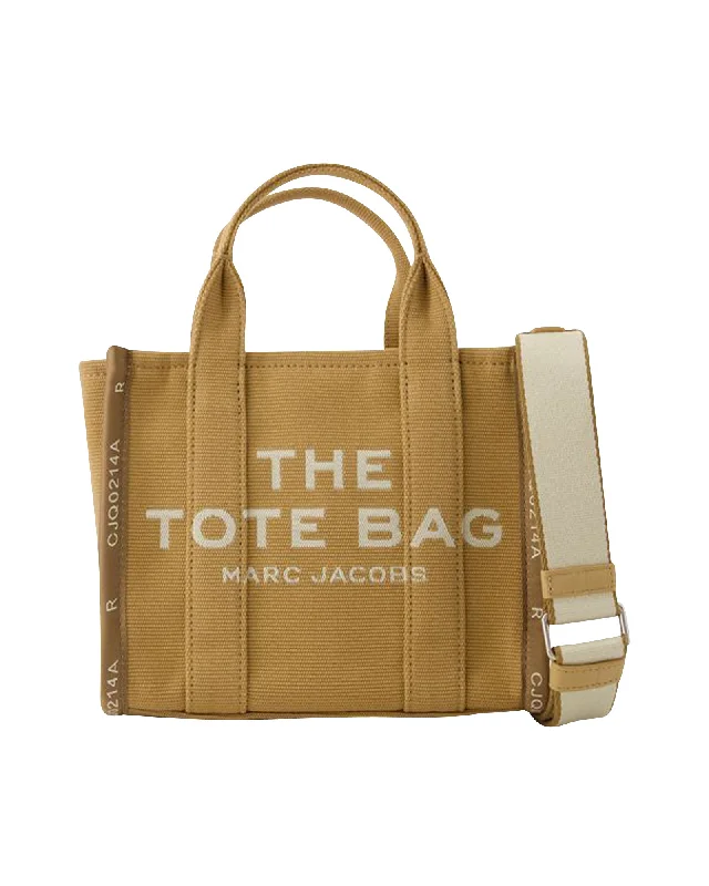 Trendy Festival Bags With Limited-Time Offers The Mini Tote  - Marc Jacobs - Cotton - Camel