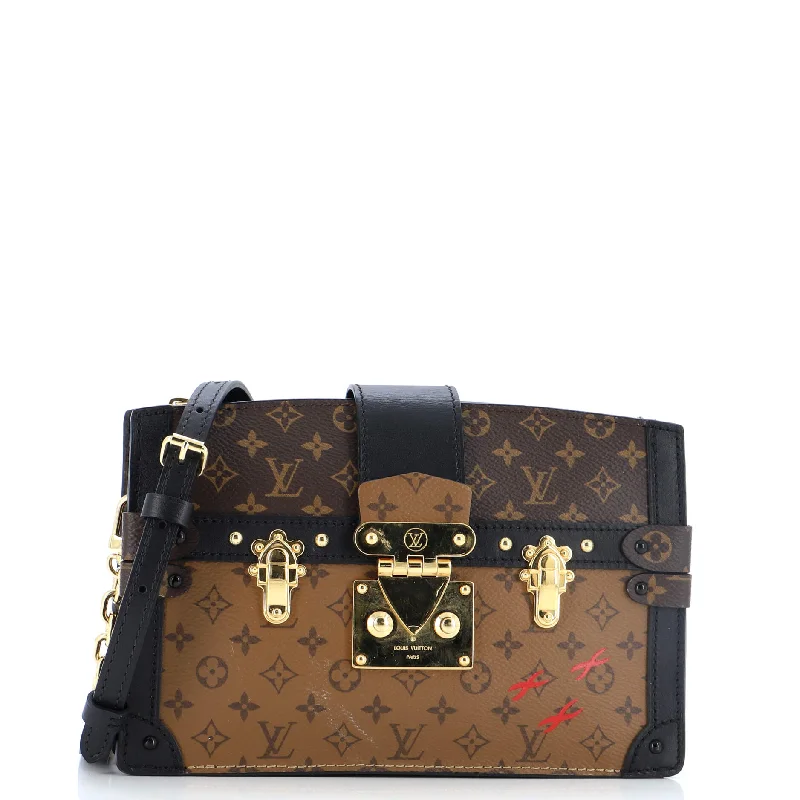 Lightweight And Functional Bags For Travel And Work Trunk Clutch Reverse Monogram Canvas