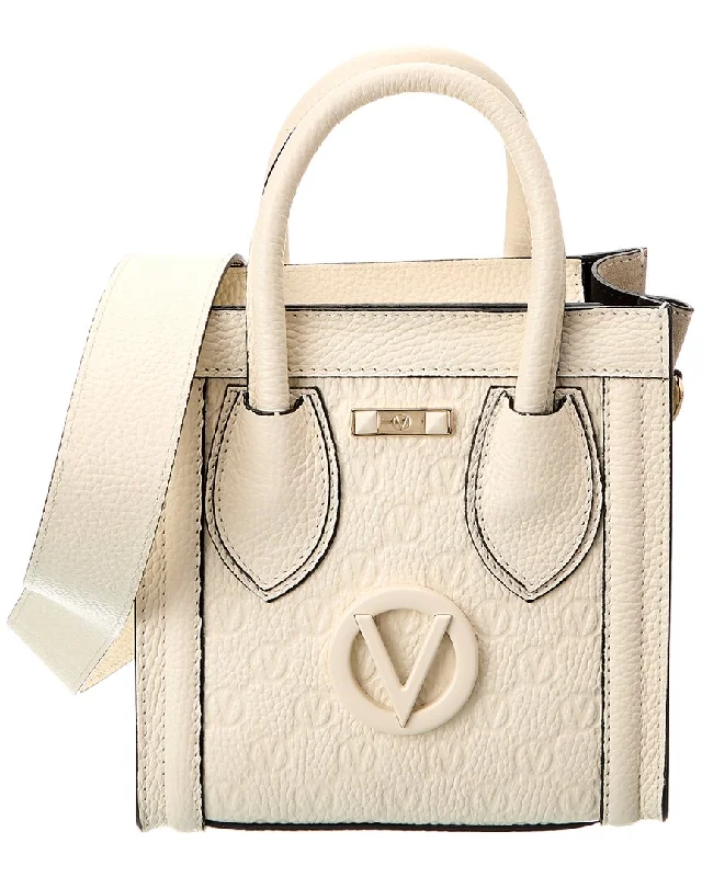 Urban Bags For City Life And Streetwear Fashion Valentino by Mario Valentino Eva Dollaro Monogram Leather Tote