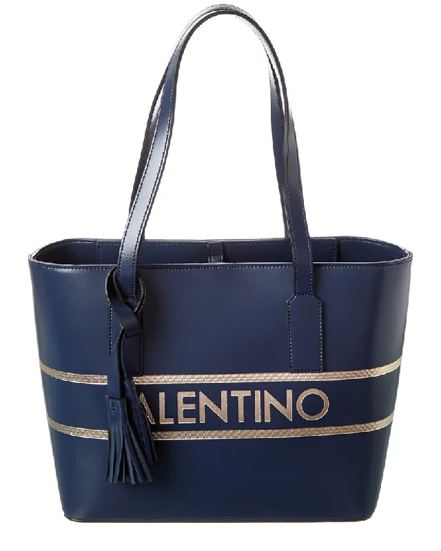Eco-Friendly Bags With Promotions Valentino by Mario Valentino Prince Lavoro Leather Tote