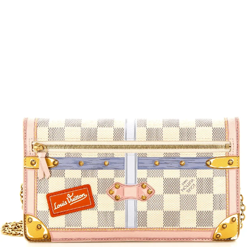 Luxury Bags For Professionals With Discounts Weekend Pochette Limited Edition Damier Summer Trunks
